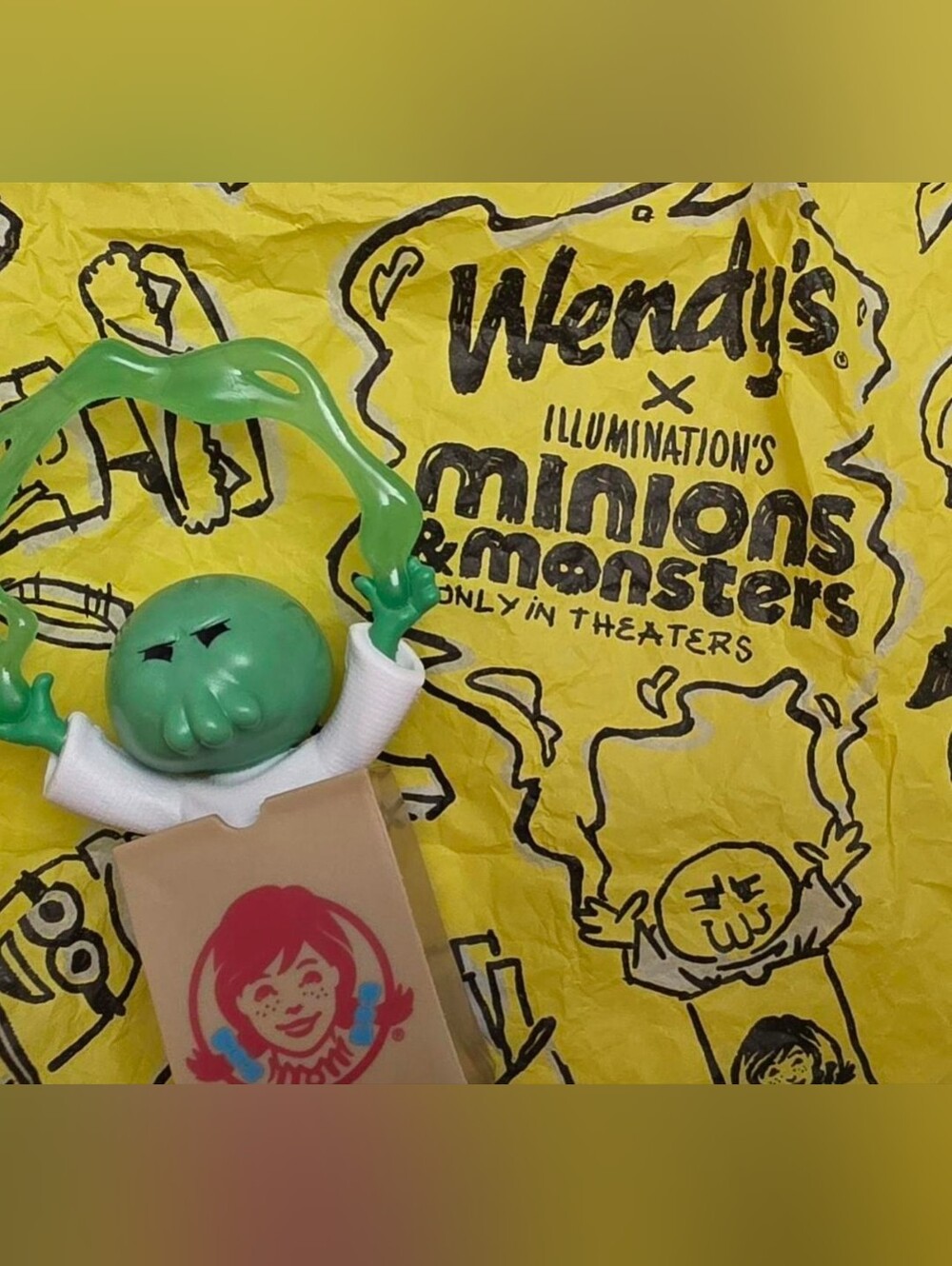 Wendy's x Minions Toy